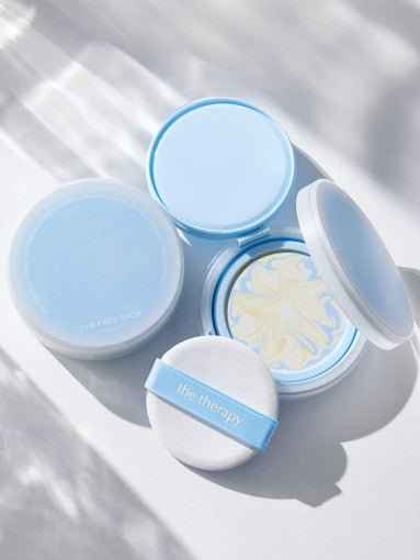 The Therapy Vegan Moisture Blending Sun Pact SPF 50+ PA++++ 14gX2ea, THE FACE SHOP THE FACE SHOP Sun Cushion