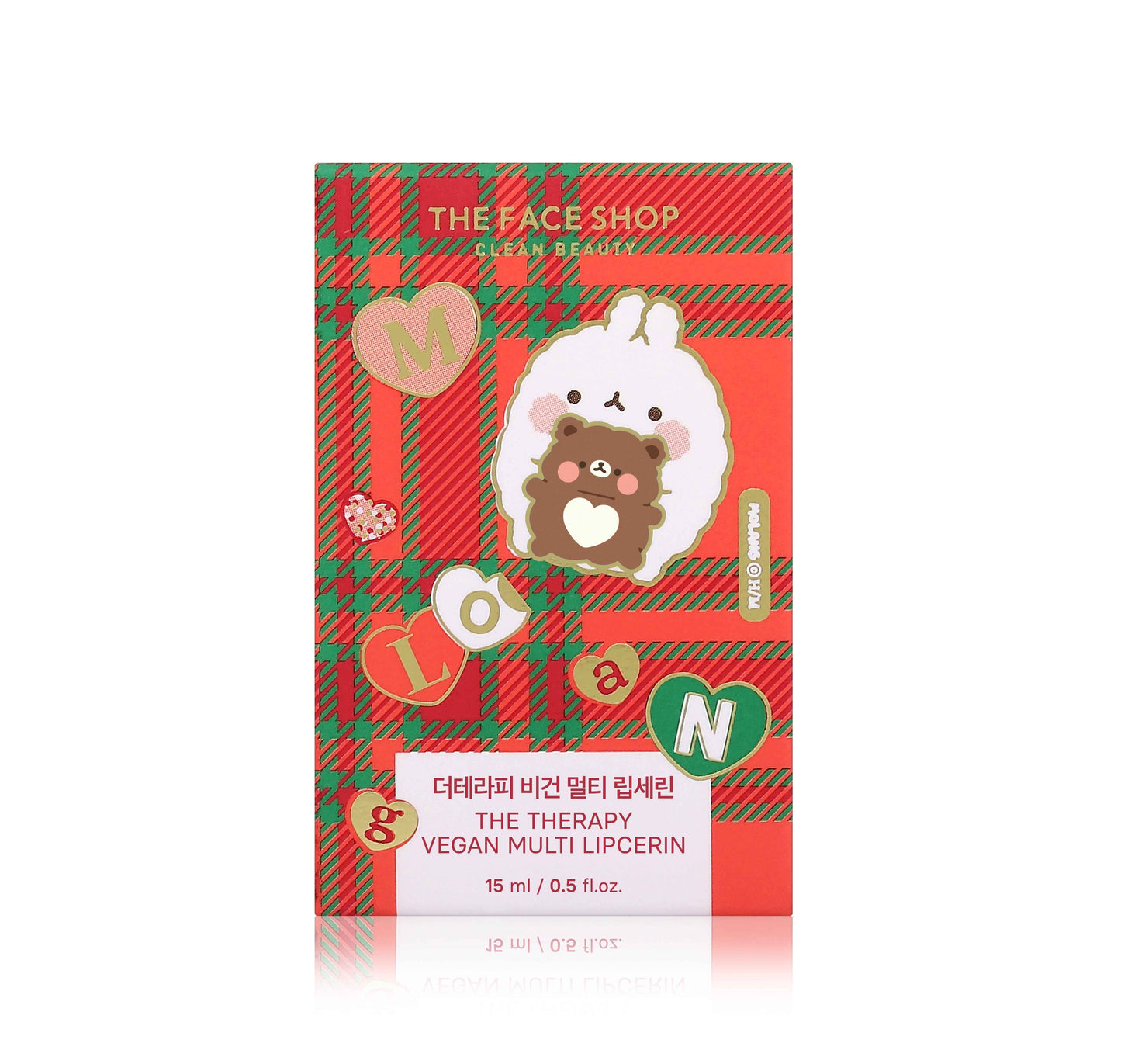 The Therapy Vegan Multi Lipcerin 15ml (MOLANG Edition), THE FACE SHOP THE FACE SHOP Lip Balm