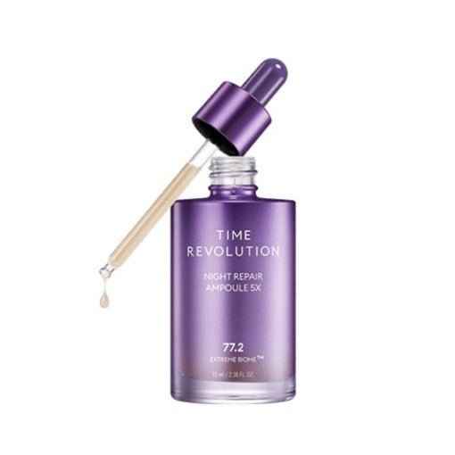 Time Revolution Night Repair Ampoule 5X 70ml, Missha Missha Hydrating Serums