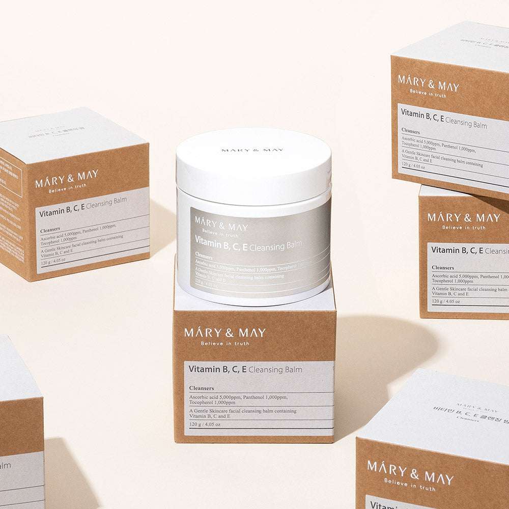 Vitamin B.C.E Cleansing Balm 120g, MARY & MAY MARY & MAY Cleansing Balm