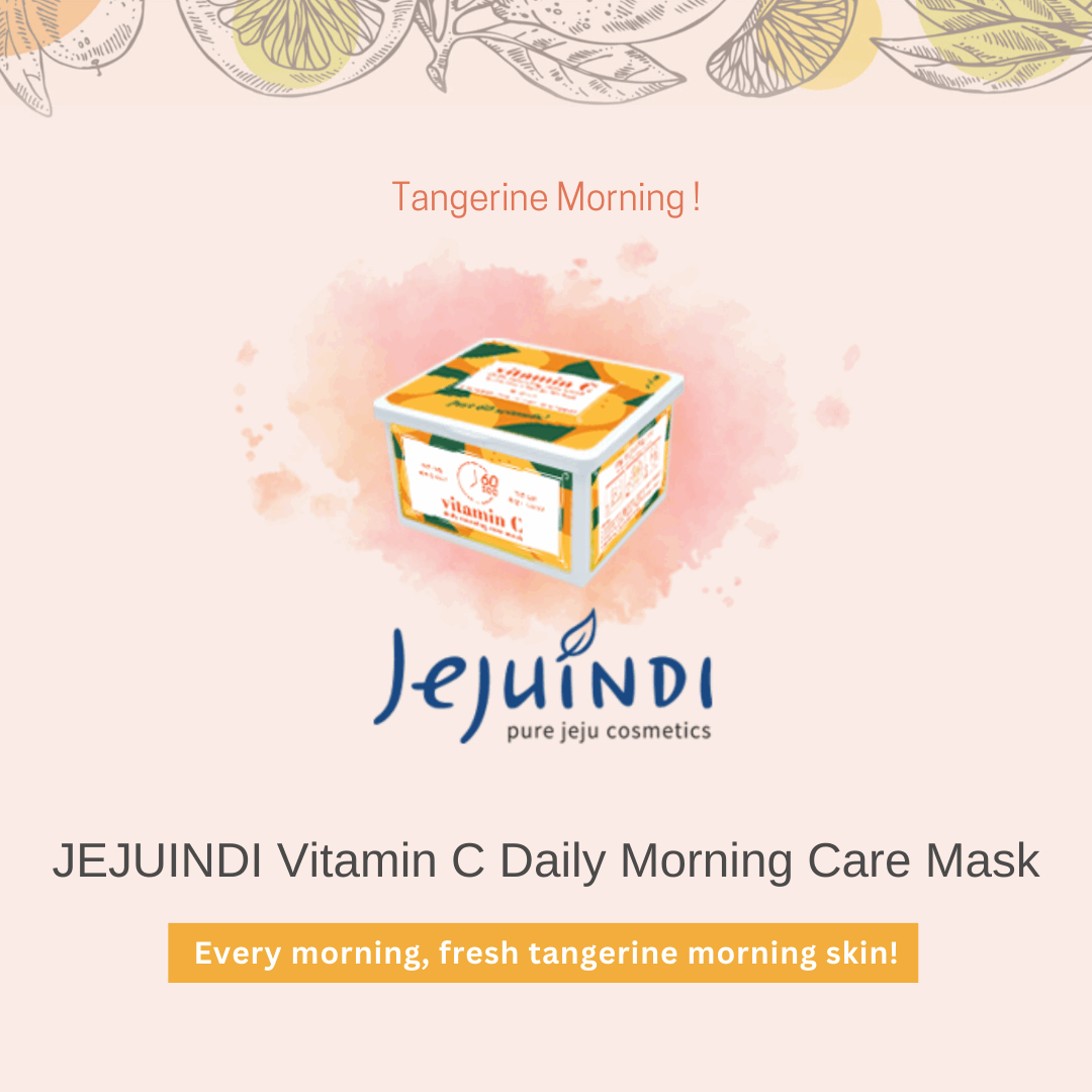 Vitamin C Daily Morning Care Mask 380g, JEJU INDI JEJU INDI Sheet Mask