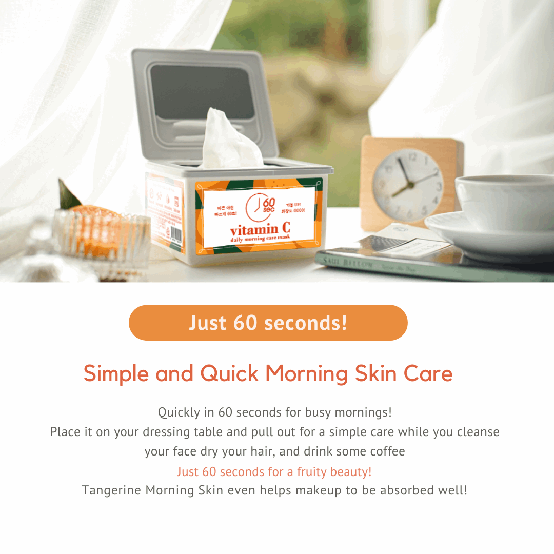 Vitamin C Daily Morning Care Mask 380g, JEJU INDI JEJU INDI Sheet Mask