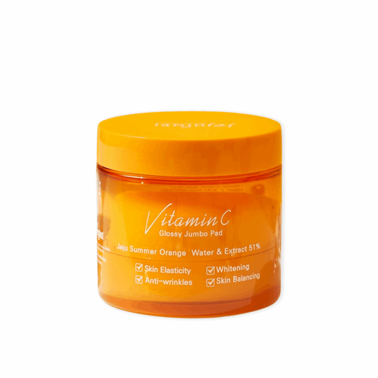 Vitamin C Glossy Jumbo Pad 160ml, JEJU INDI JEJU INDI Hydrating Toner