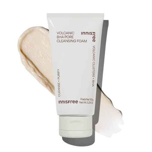 Volcanic BHA Pore Cleansing Foam 150g, Innisfree Innisfree Cleansing Foam