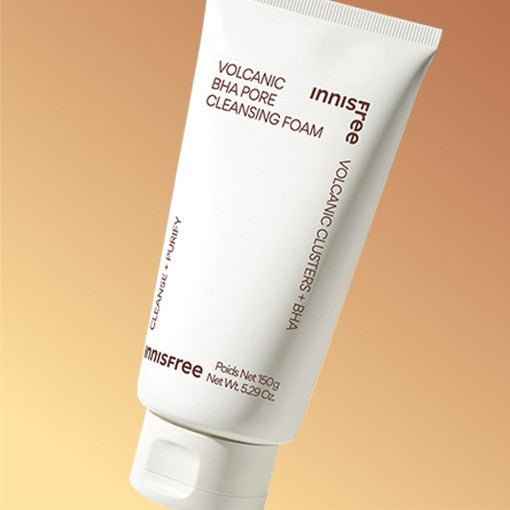 Volcanic BHA Pore Cleansing Foam 150g, Innisfree Innisfree Cleansing Foam