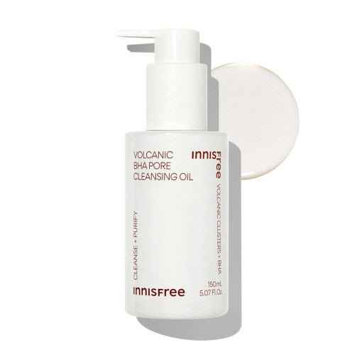 Volcanic BHA Pore Cleansing Oil 150ml, Innisfree Innisfree Cleansing Oil