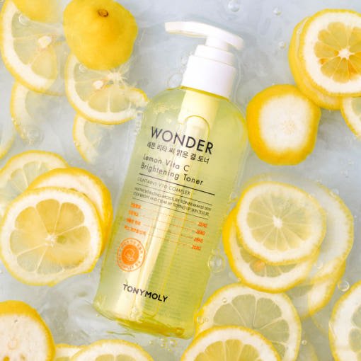 Wonder Lemon Vita C Brightening Toner 300ml, TONYMOLY TONYMOLY Brightening Toner