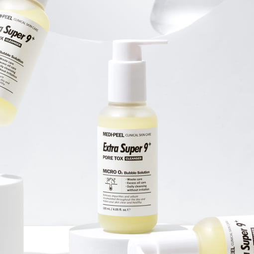 Extra Super 9 Plus Pore Tox Cleanser 120ml, MEDIPEEL MEDIPEEL Cleansing Milk & Gel