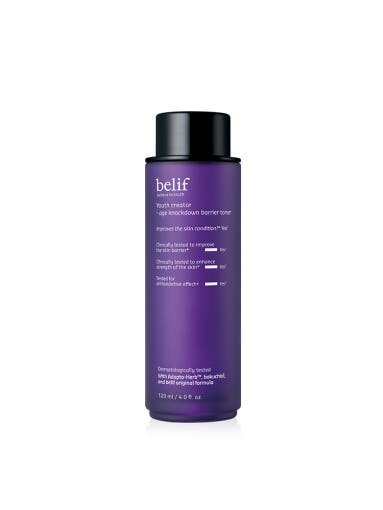 Youth Creator Age Knockdown Barrier Toner 120ml, Belif Belif Hydrating Toner