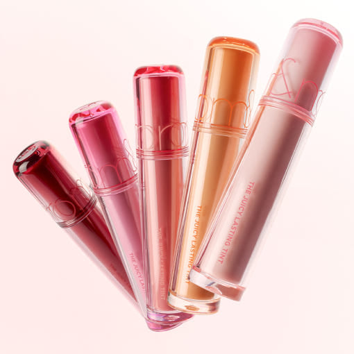 rom&nd The Juicy Lasting Tint Mini – Korean Glossy Lip Tint for Juicy, Glass-Like Lips