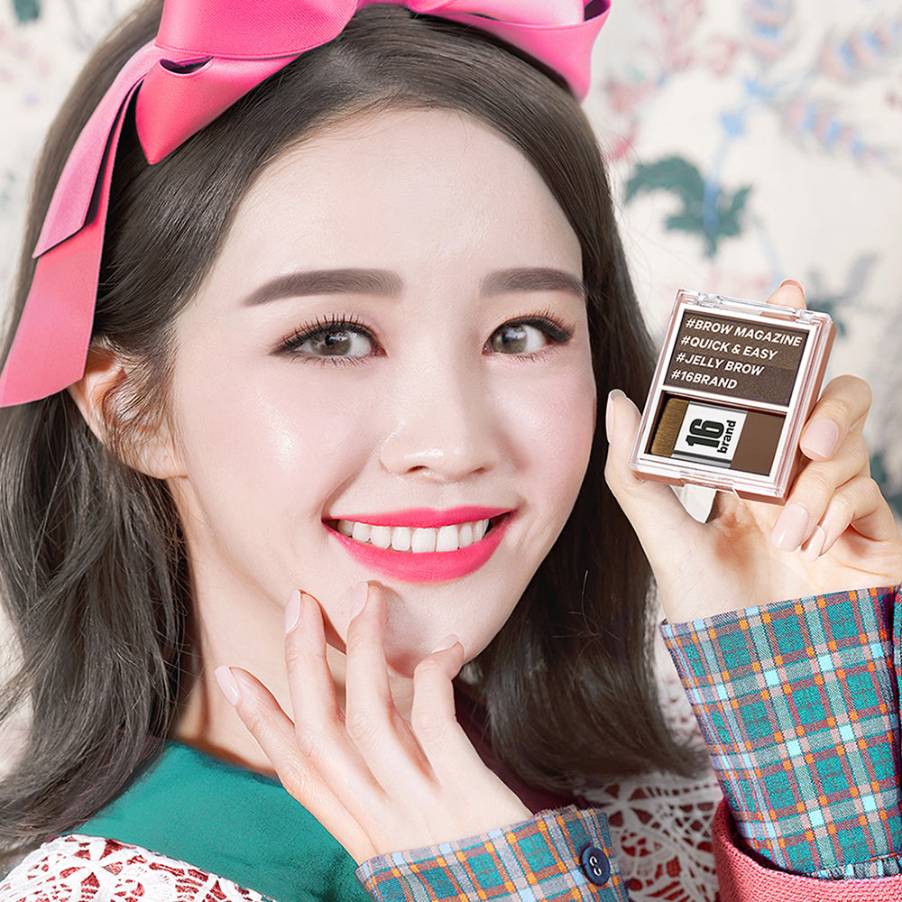 16 Brow Magazine Eyebrow (3colors), 16BRAND 16BRAND Eyebrow Color
