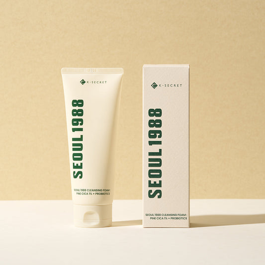 1988 Cleansing Foam : Pine Cica 1% + Probiotics 150ml, K-SECRET K-SECRET Cleansing Foam