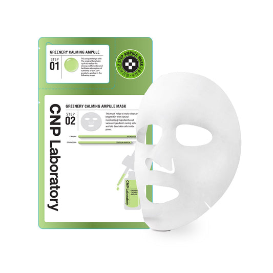 2- Step Greenery Calming Ampule Mask 1 Sheet, CNP CNP Sheet Mask