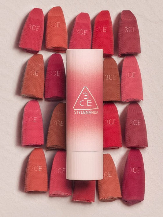 3CE Cashmere Hug Lipstick 3.5g (12colors)