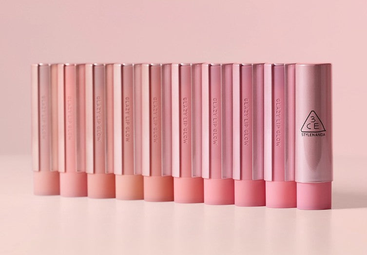 3CE Glazy Lip Glow 3.2g (11colors)