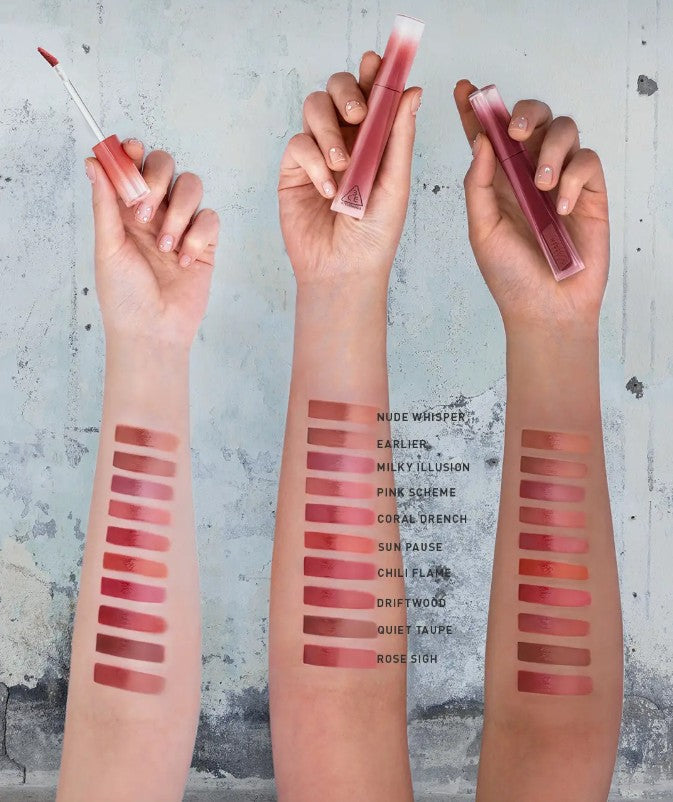 3CE Misty Lip Bare 4.6g (10colors)