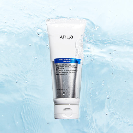 8 Hyaluronic Acid Hydrating Gentle Foaming Cleanser 150ml, Anua Anua Cleansing Foam