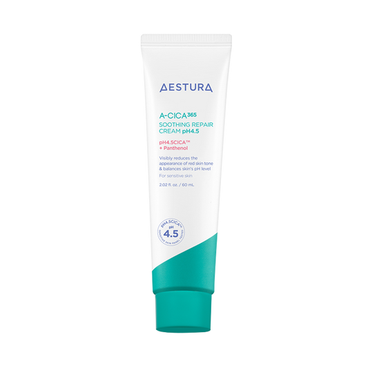 A-CICA 365 SOOTHING REPAIR CREAM pH4.5 60ml, AESTURA AESTURA Face Cream