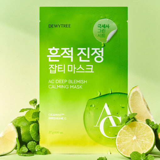 AC Deep Blemish Calming Mask Sheet 27gX10ea, DEWYTREE DEWYTREE Sheet Mask