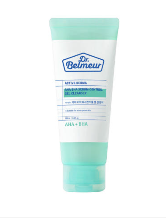  AHA PHA Sebum Control Gel Cleanser 100ml, Dr.Belmeur