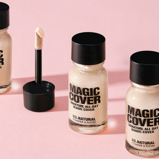 ALL DAY MAGIC COVER 10ml, so natural so natural Face Concealer