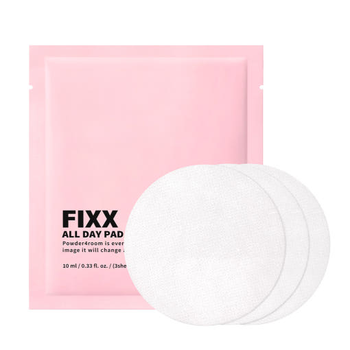 ALL DAY PAD PREP FIXX 10 pouches (30 sheets), so natural so natural Toner Pad
