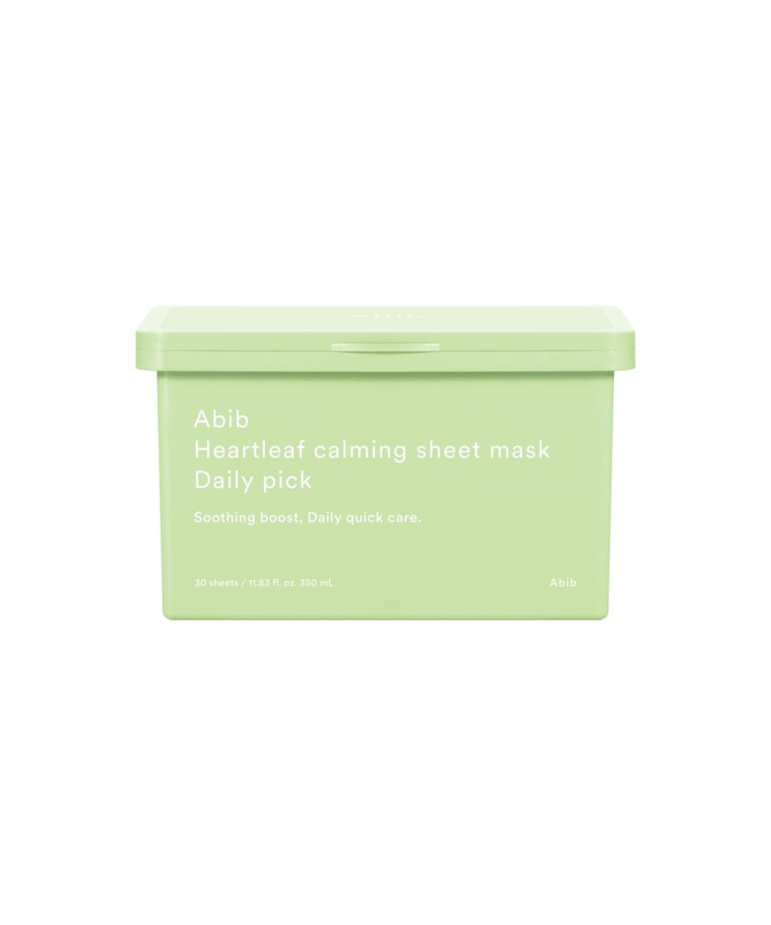 Abib Heartleaf Calming Sheet Mask Daily Pick 350ml/30ea Abib Sheet masks