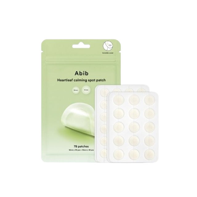 Abib Heartleaf Calming Spot Patch 78 Patches (10mmX48ea + 12mmX30ea) Abib Spot Patch