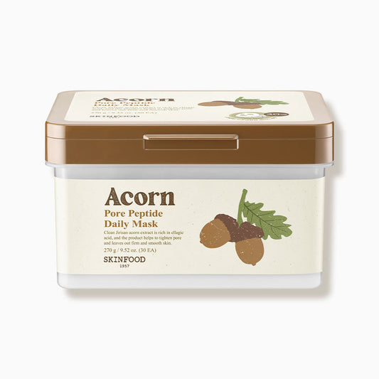Acorn Pore Peptide Daily Mask 270g/30ea, SKINFOOD SKINFOOD Sheet Mask