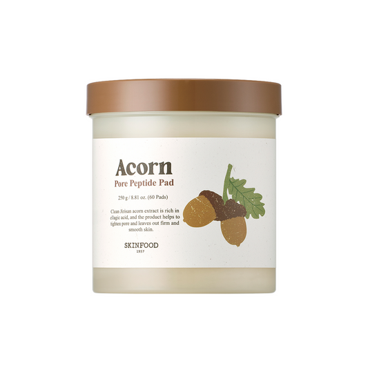 Acorn Pore Peptide Pad 250g (60 Pads), SKINFOOD SKINFOOD Toner Pad