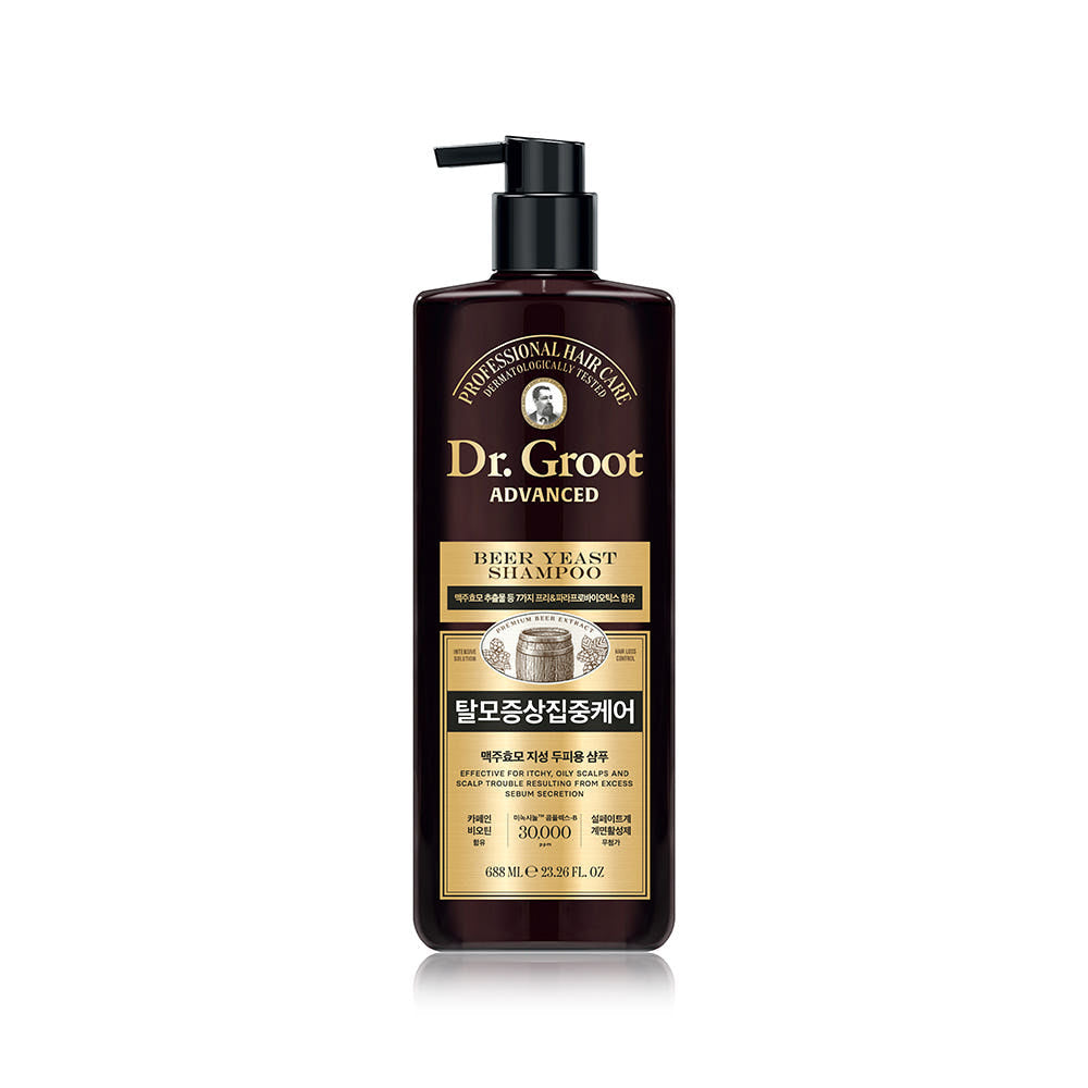Advanced Beer Yeast Hair Loss Relief Shampoo For Oily Hair 688ml, Dr.Groot Dr.Groot Shampoo