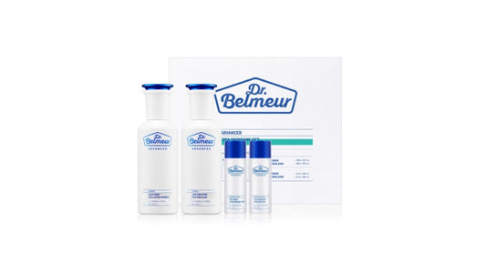 Advanced Cica Skincare Set (Toner 150ml + Emulsion 150ml), Dr.Belmeur