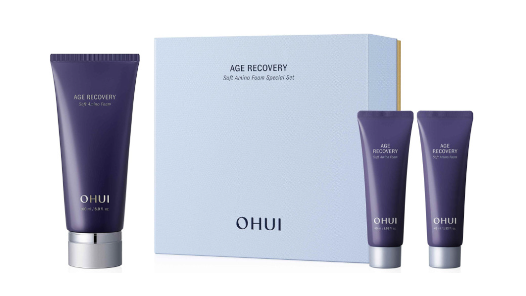 Age Recovery Soft Amino Foam Special Set (180ml+45mlx2ea), O HUI O HUI Skincare Set