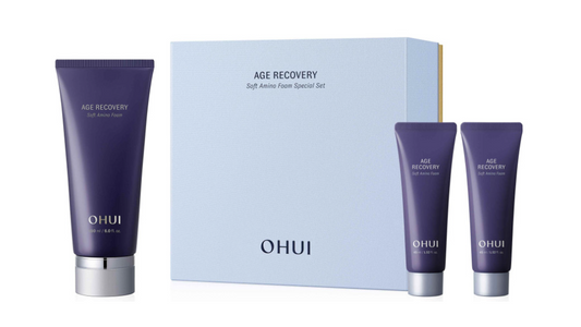 Age Recovery Soft Amino Foam Special Set (180ml+45mlx2ea), O HUI O HUI Skincare Set