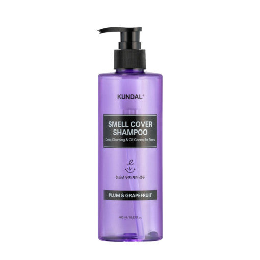 All Day Smell Cover Teens Shampoo 400ml #Plum & Grapefruit, KUNDAL