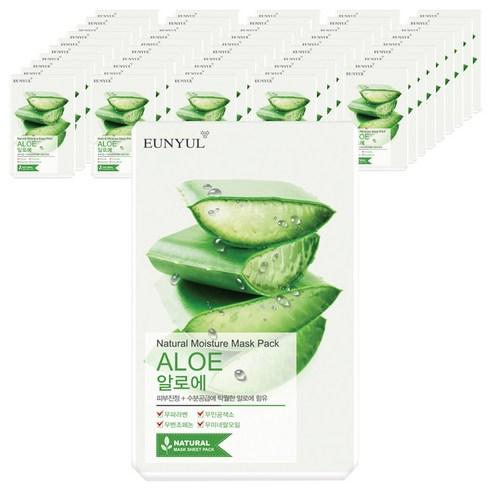 Aloe Natural Moisture Mask Pack 22ml x 50ea, EUNYUL EUNYUL Treatment Mask