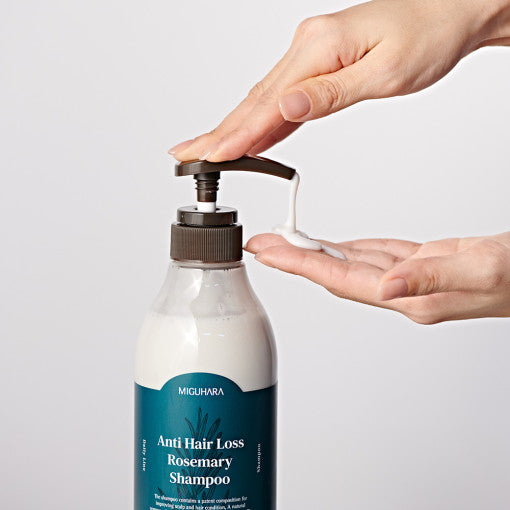 Anti Hair Loss Rosemary Shampoo 500ml, MIGUHARA MIGUHARA Shampoo