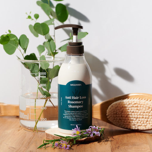 Anti Hair Loss Rosemary Shampoo 500ml, MIGUHARA MIGUHARA Shampoo