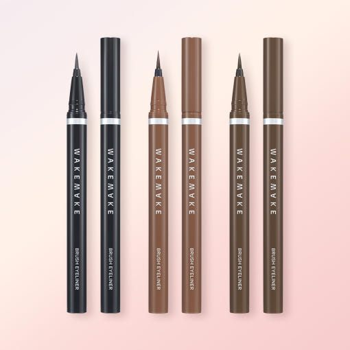 Any Proof Brush Eyeliner 0.6g+0.6g[1+1] (3colors), WAKEMAKE WAKEMAKE Eyeliner