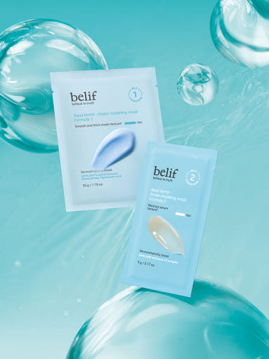 Aqua Bomb Frozen Modeling Mask 55g, belif belif Modeling Mask