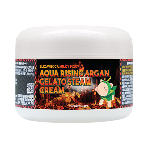 Aqua Rising Argan Gelato Steam Cream 100ml, Elizavecca Elizavecca Face Cream