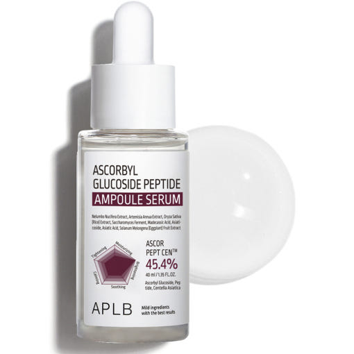Ascorbyl Glucoside Peptide Ampoule Serum 40ml, APLB APLB Anti-Aging Serum
