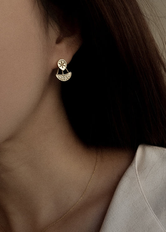 Atelier Darin WADANG 1405 Earrings 2way