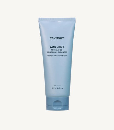 Azulene Anti Blemish Acne Foam Cleanser 150ml, TONYMOLY TONYMOLY Cleansing Foam