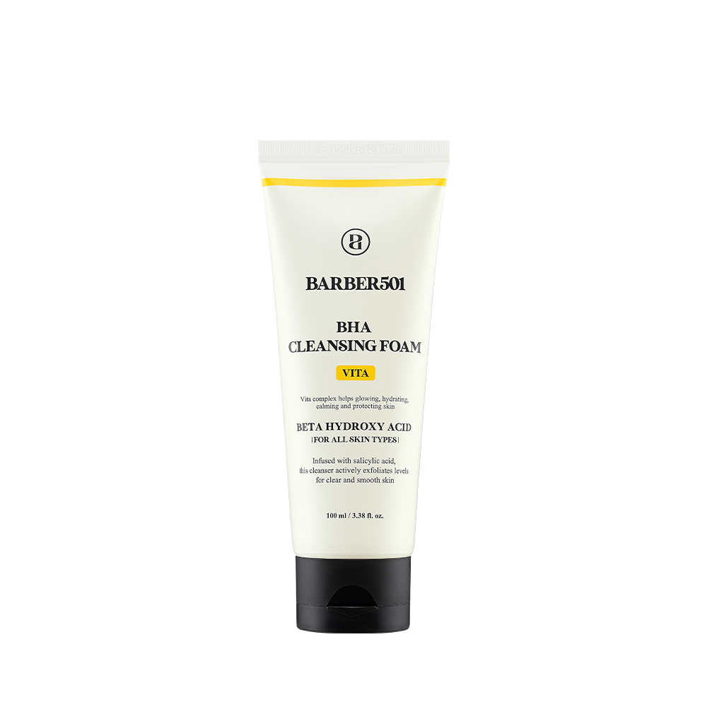  BHA Cleansing Foam 100ml #VITA, BARBER501