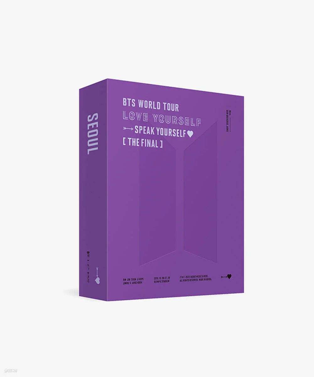 BTS - WORLD TOUR ‘LOVE YOURSELF : SPEAK YOURSELF’ [THE FINAL] [Digital Code] BTS Merch Set