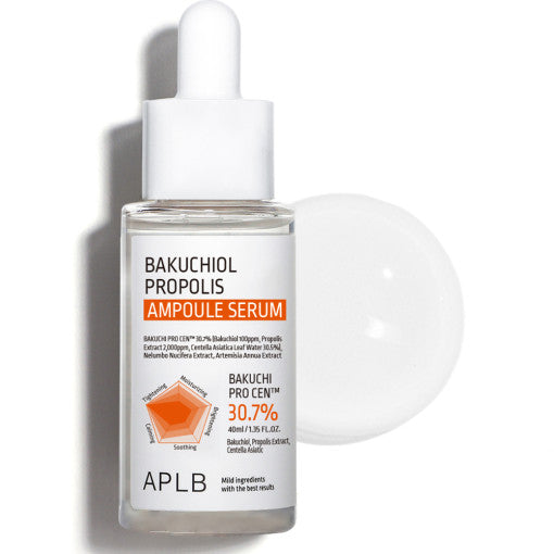 Bakuchiol Propolis Ampoule Serum 40ml, APLB APLB Brightening Serum