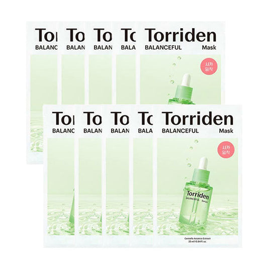 Balanceful Cica Mask Sheet 10ea, Torriden Torriden Facial Mask