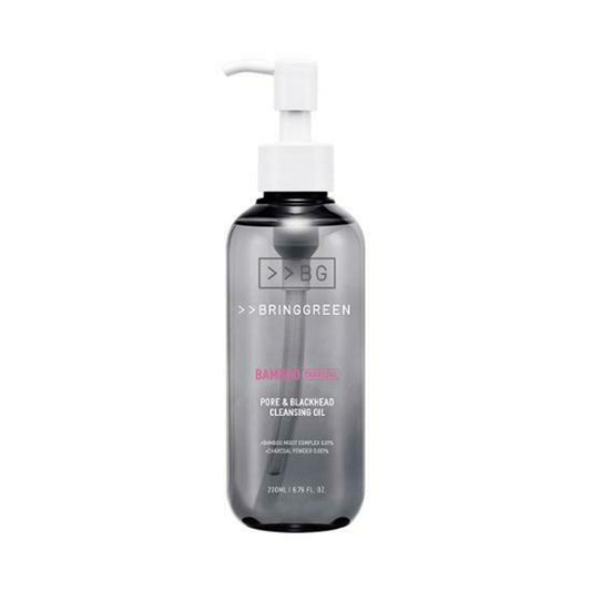 Bamboo Charcoal Pore & Blackhead Cleansing Oil 200ml, BRINGGREEN BRINGGREEN Cleansing Oil