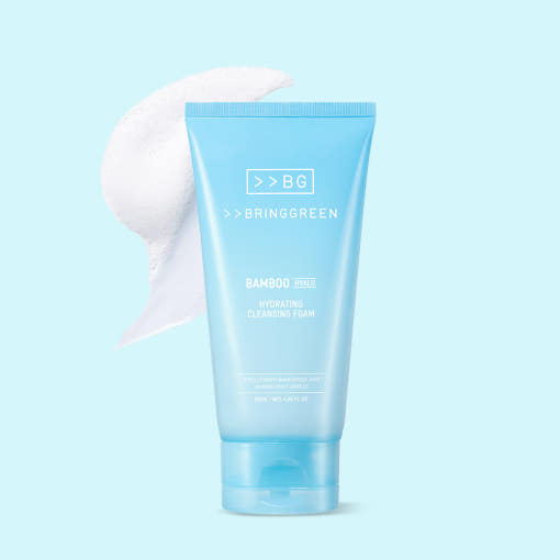 Bamboo Hyalu Hydrating Cleansing Foam 120ml, BRINGGREEN BRINGGREEN Cleansing Foam